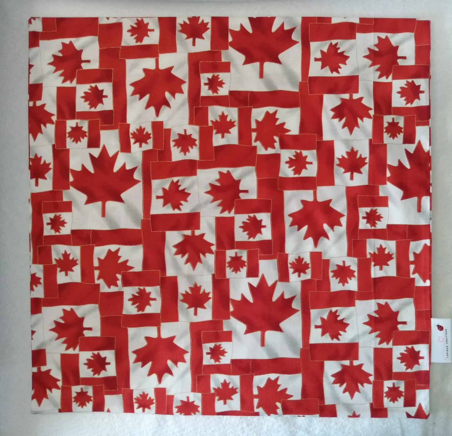 Cushion Cover Maple Leaf Cotton