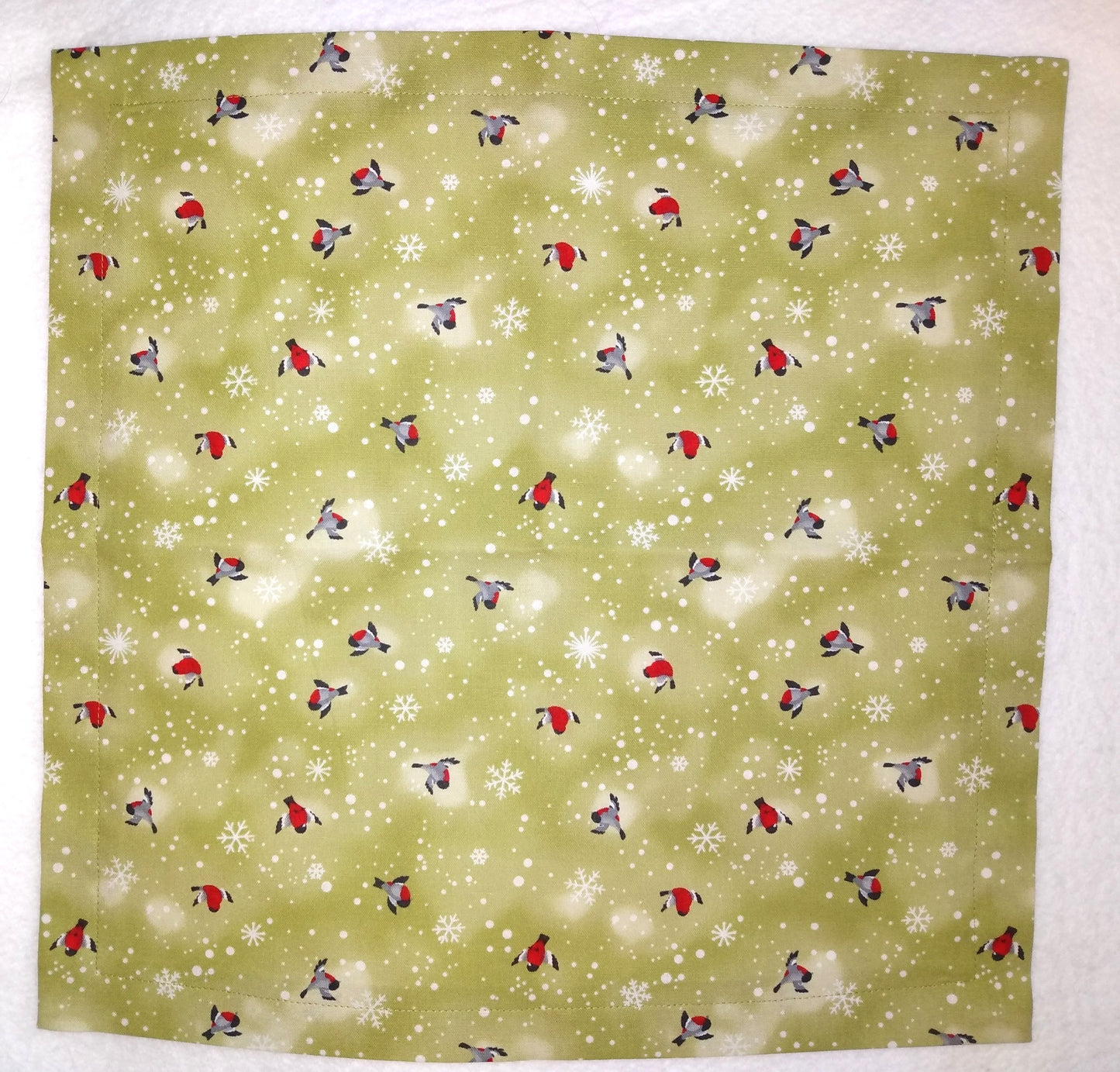 Napkins 100% Cotton Robins Green