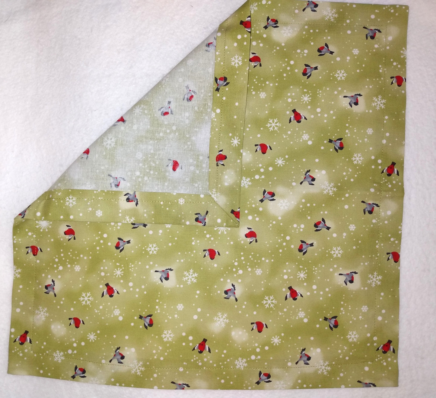 Napkins 100% Cotton Robins Green