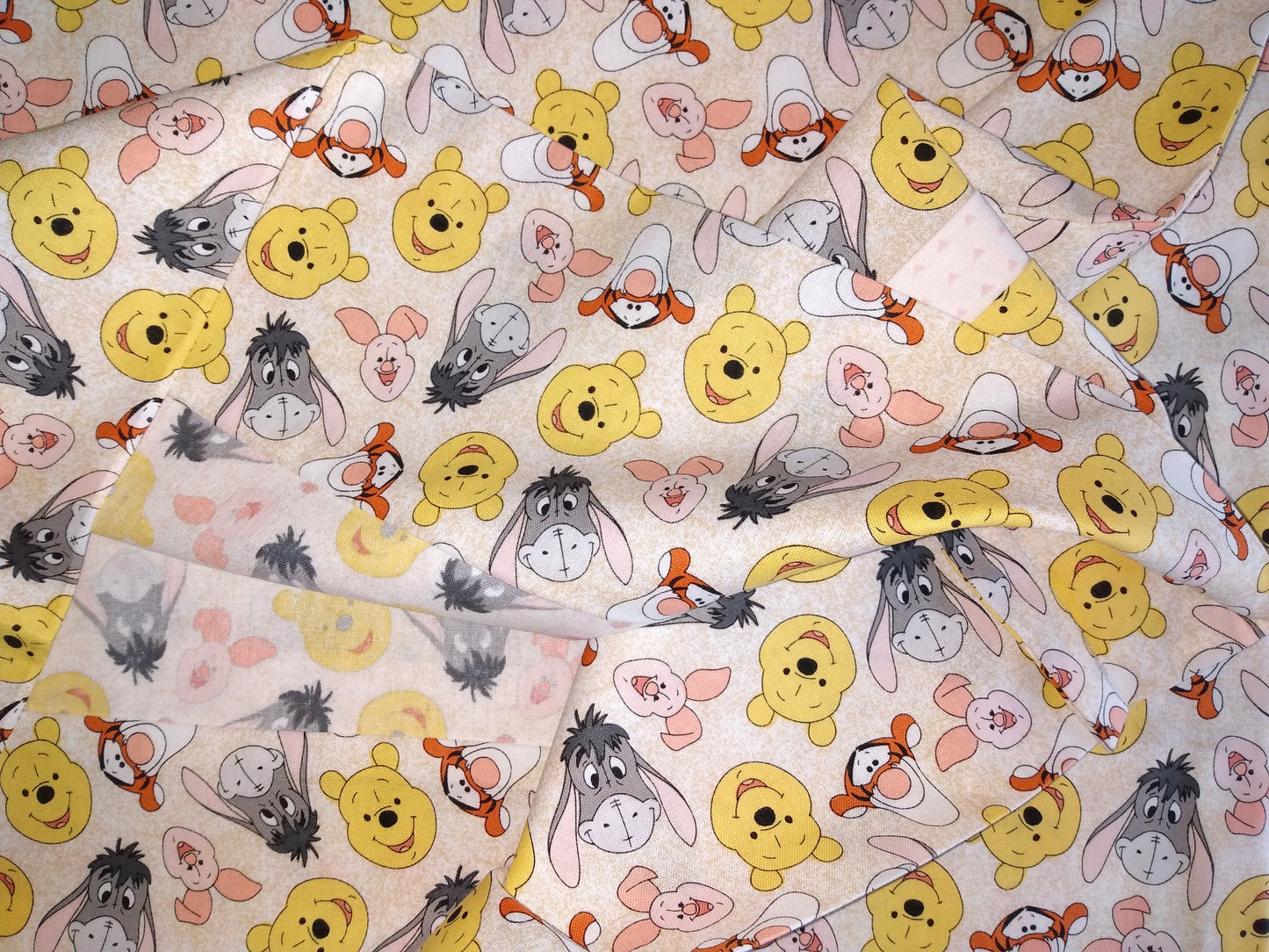 100% Cotton Pillowcase Winnie the Pooh Tigger, Piglet Eeyore