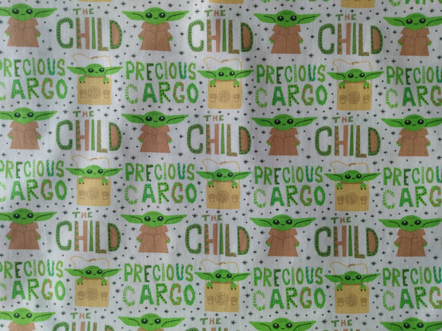 100% Cotton Pillowcase Star Wars Mandalorian Yellow