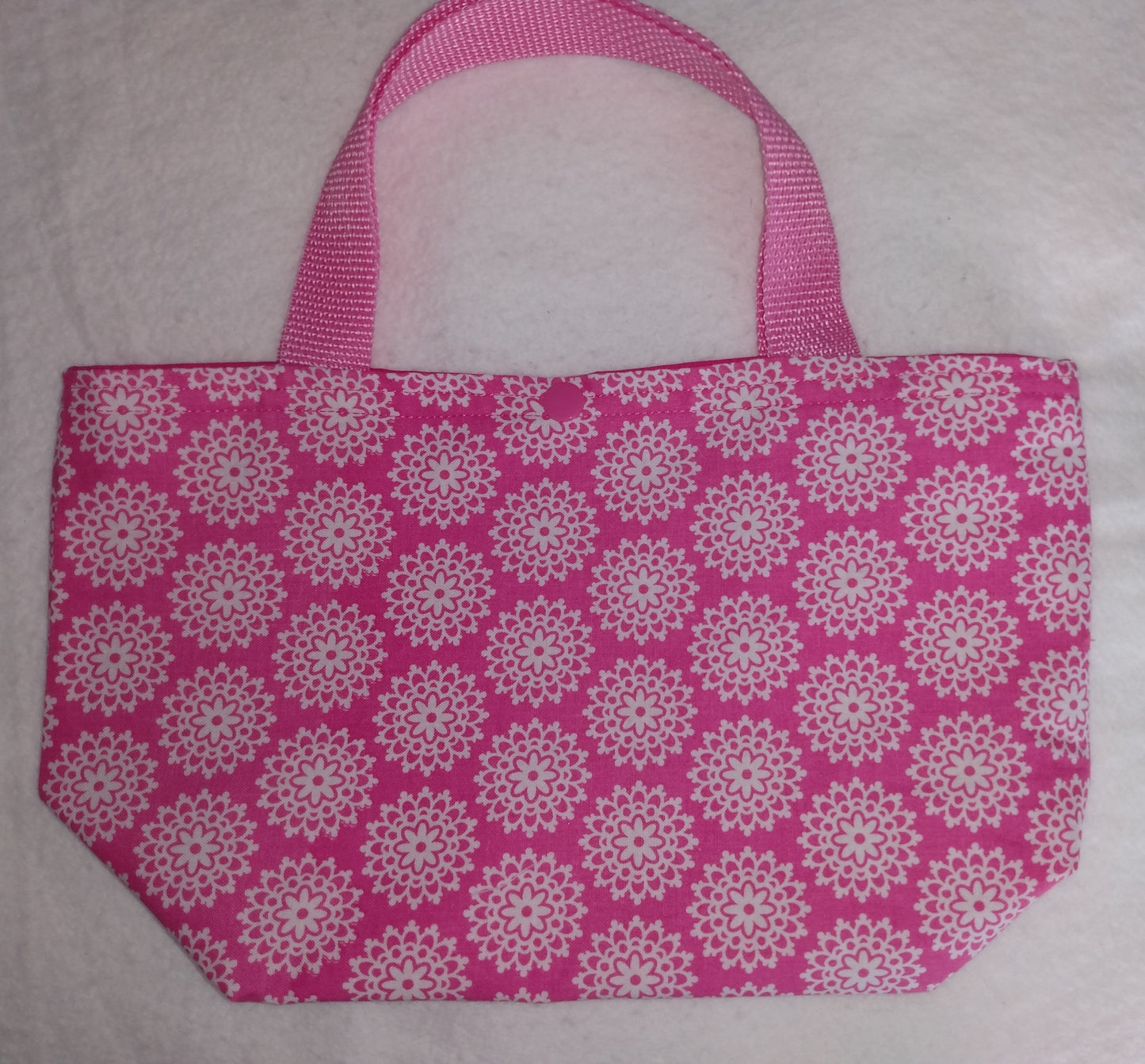 Lunch Bag Pink Floral Mandala