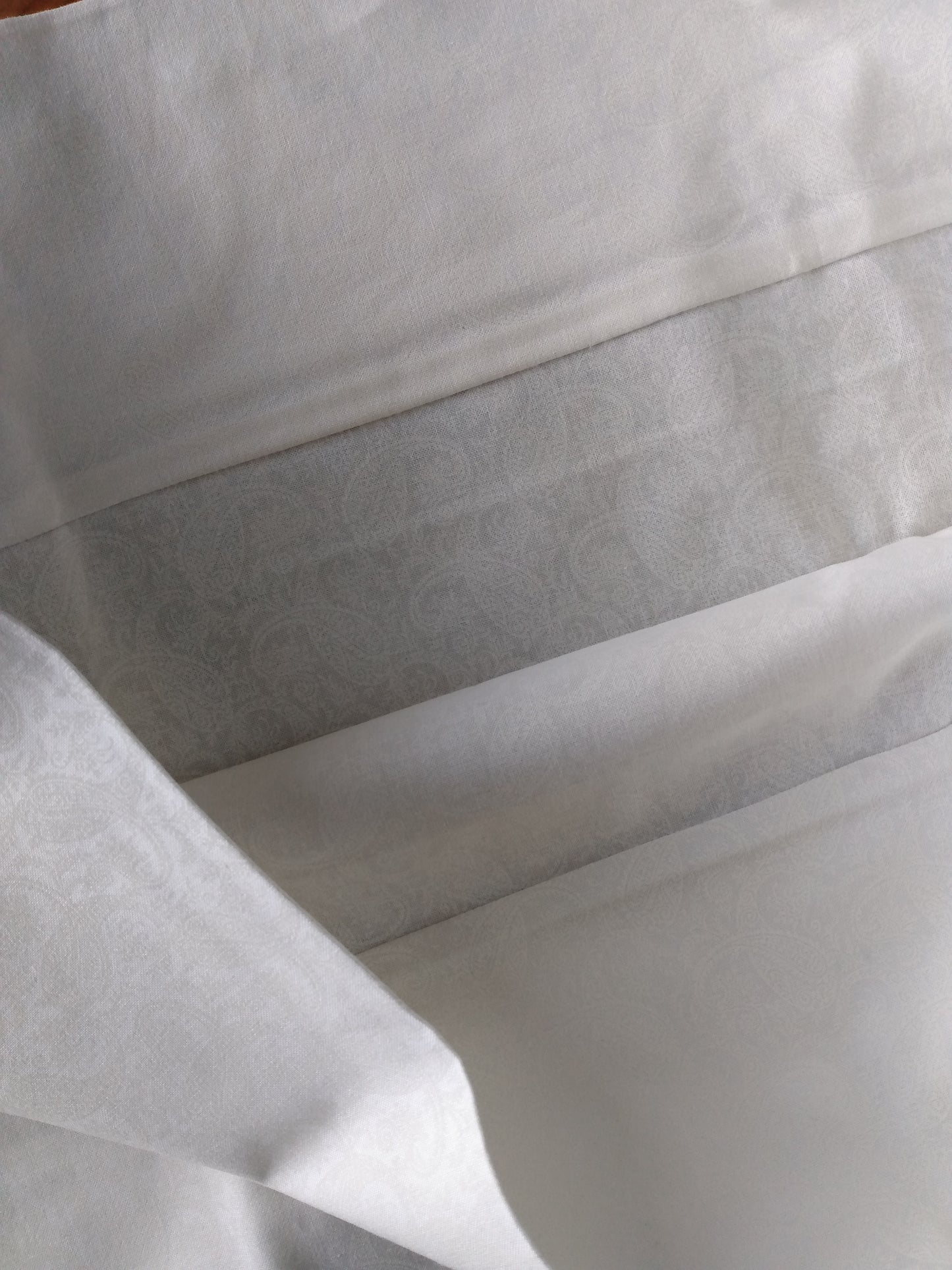 100% Cotton Pillowcase White Copper