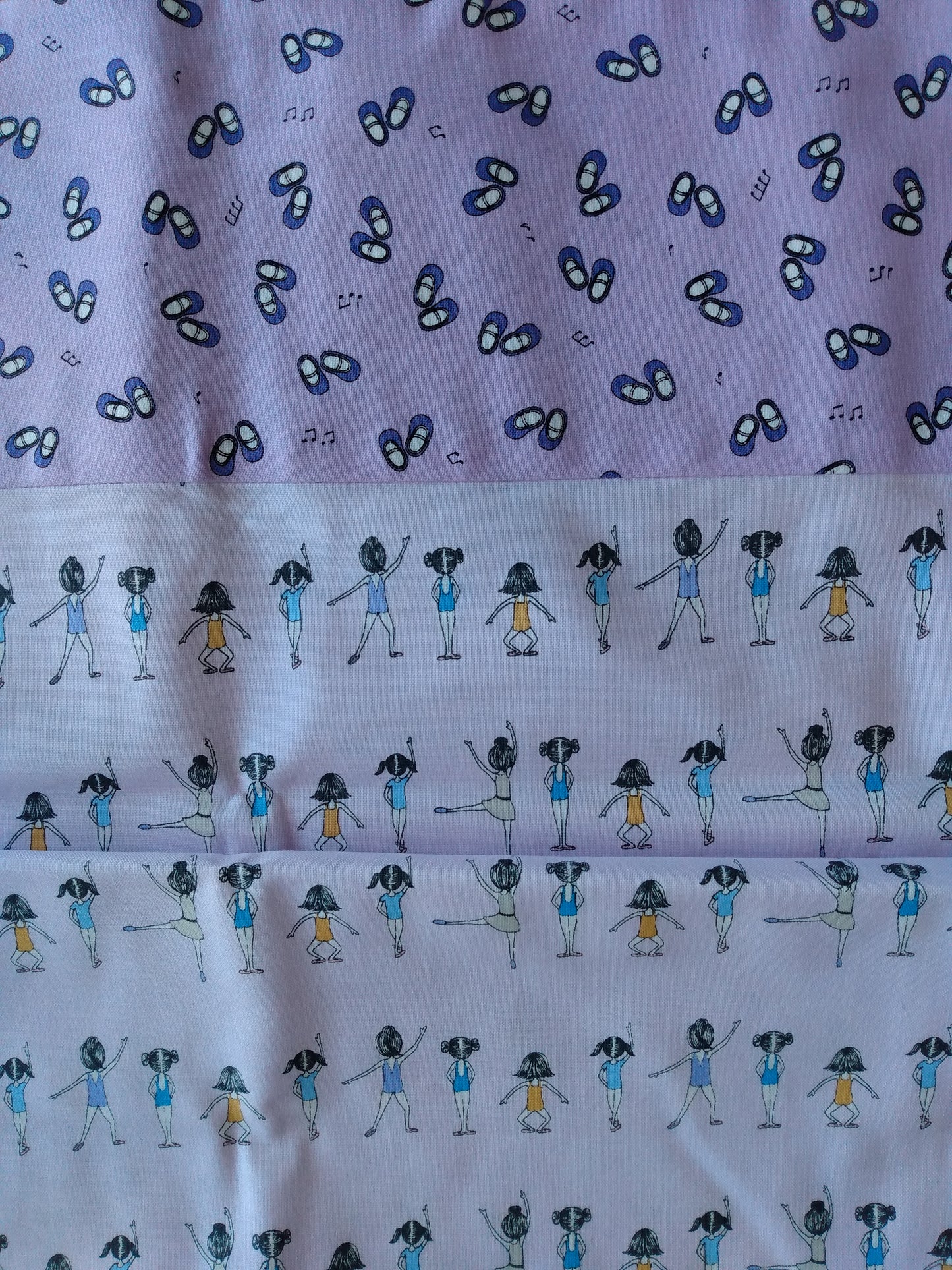 100% Cotton Pillowcase Lilac Purple Ballerina