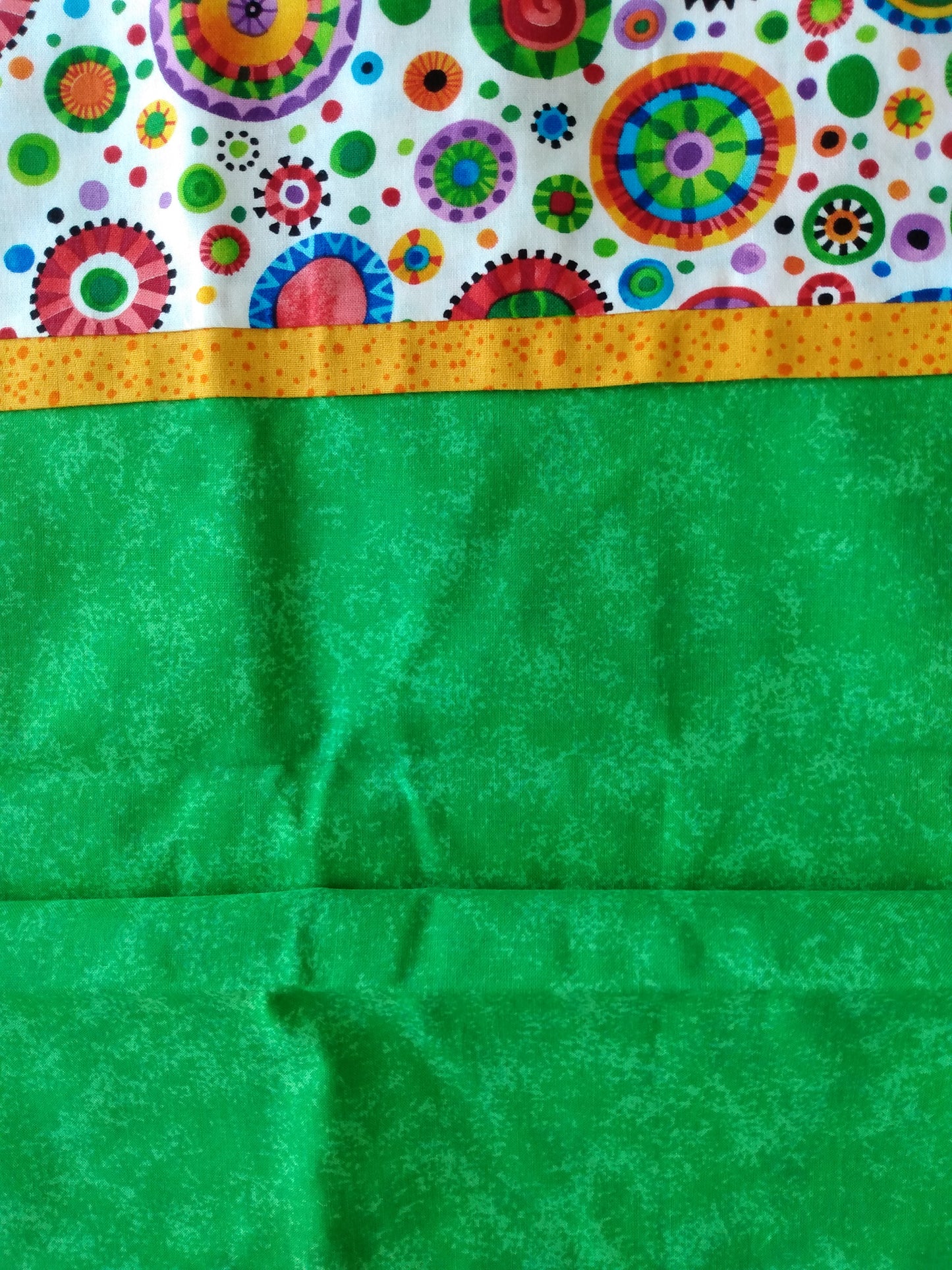 100% Cotton Pillowcase Vibrant Green