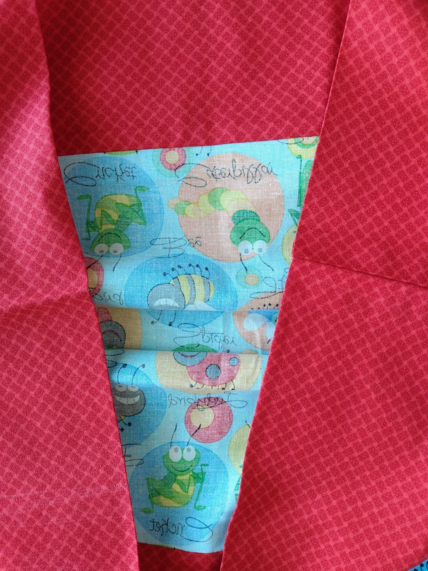 100% Cotton Pillowcase Bugs 2