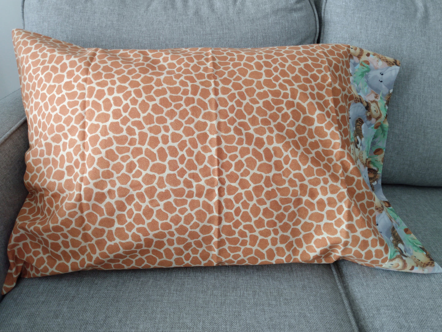 100% Cotton Pillowcase Animal Print