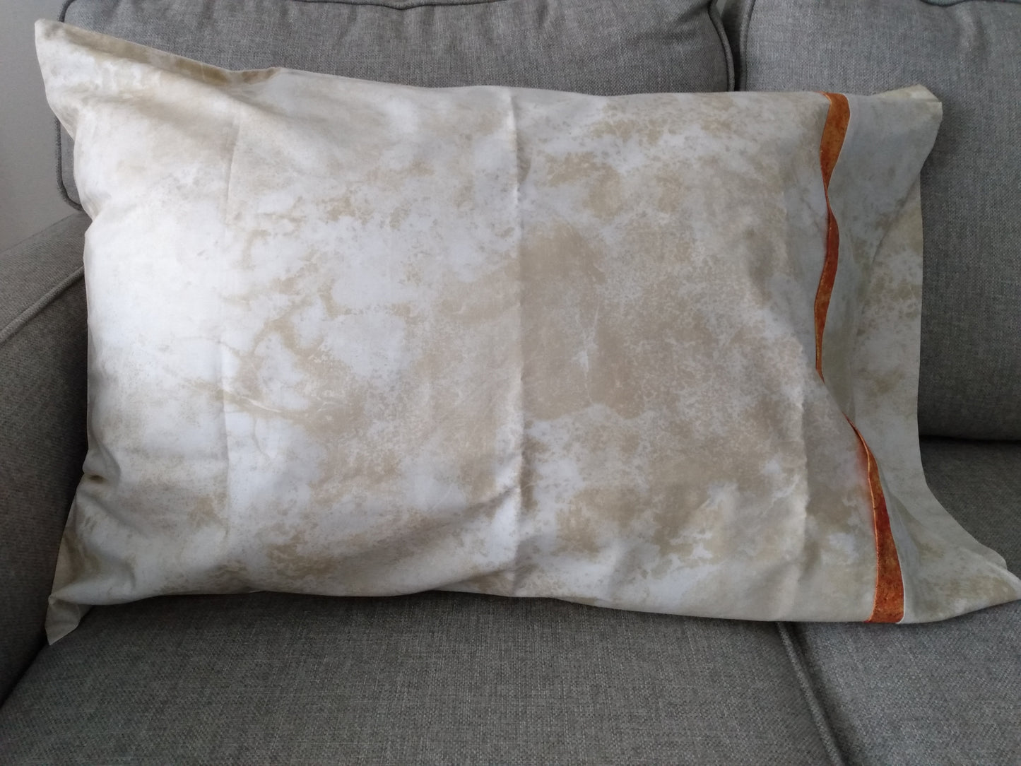 100% Cotton Pillowcase Beige Cream