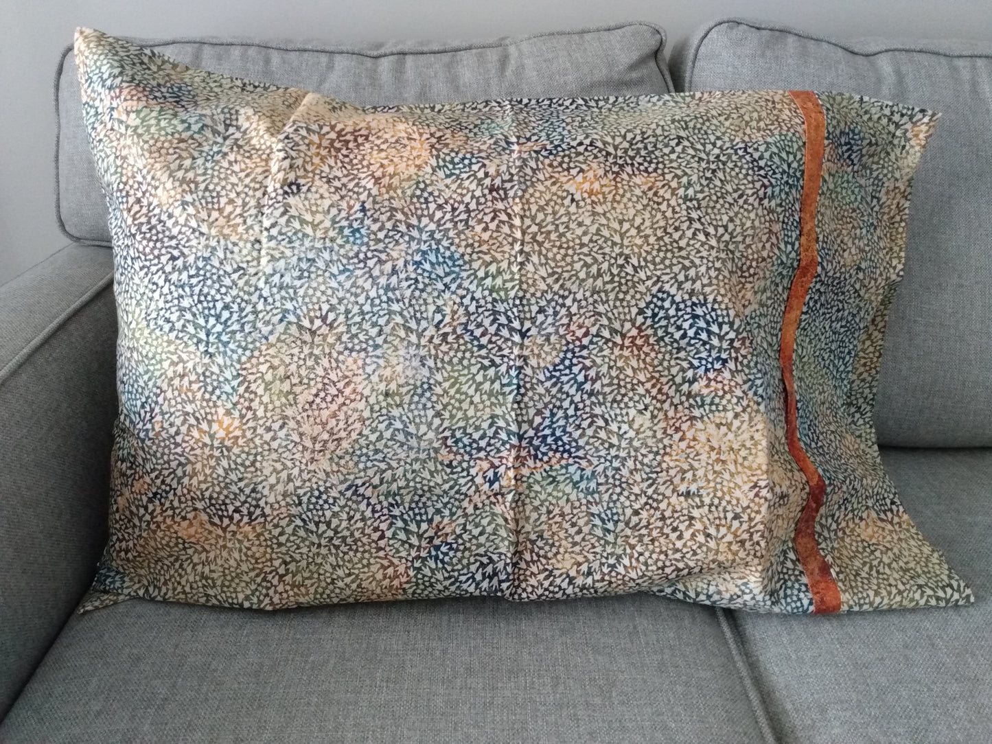 100% Cotton Pillowcase Dinosaur Footprints