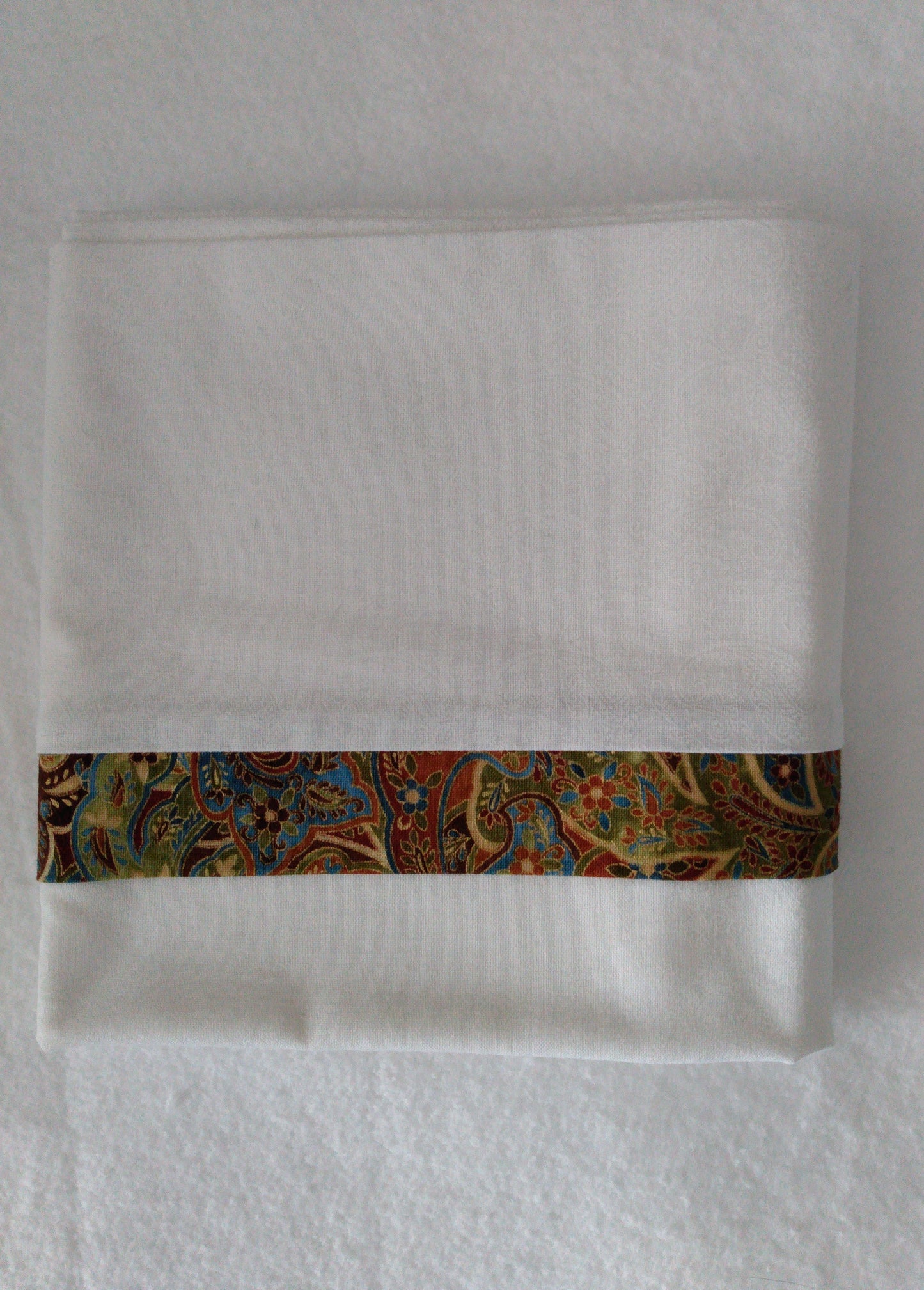 100% Cotton Pillowcase White Copper