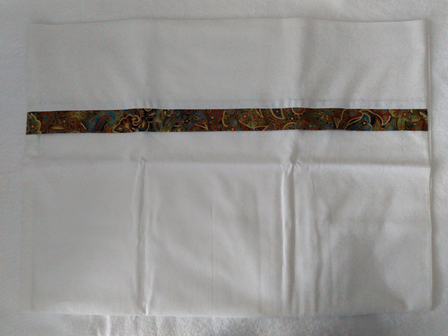 100% Cotton Pillowcase White Copper