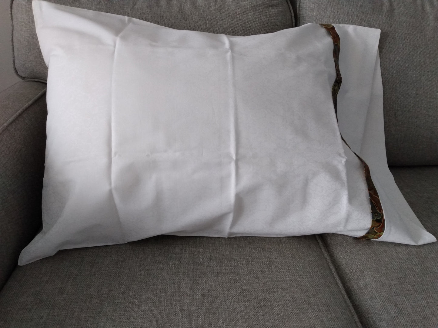 100% Cotton Pillowcase White Copper