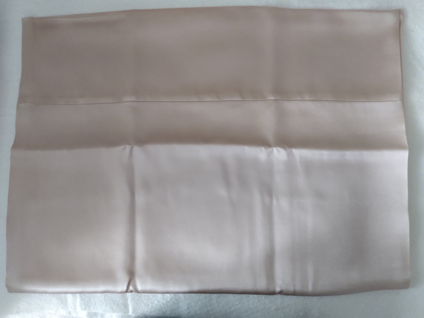 100% Mulberry Silk Charmeuse Pillowcase Blush