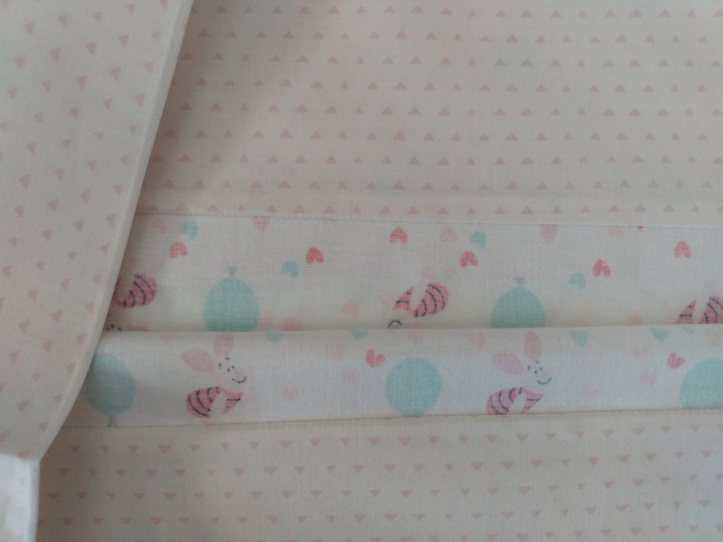 100% Cotton Pillowcase Piglet Balloons