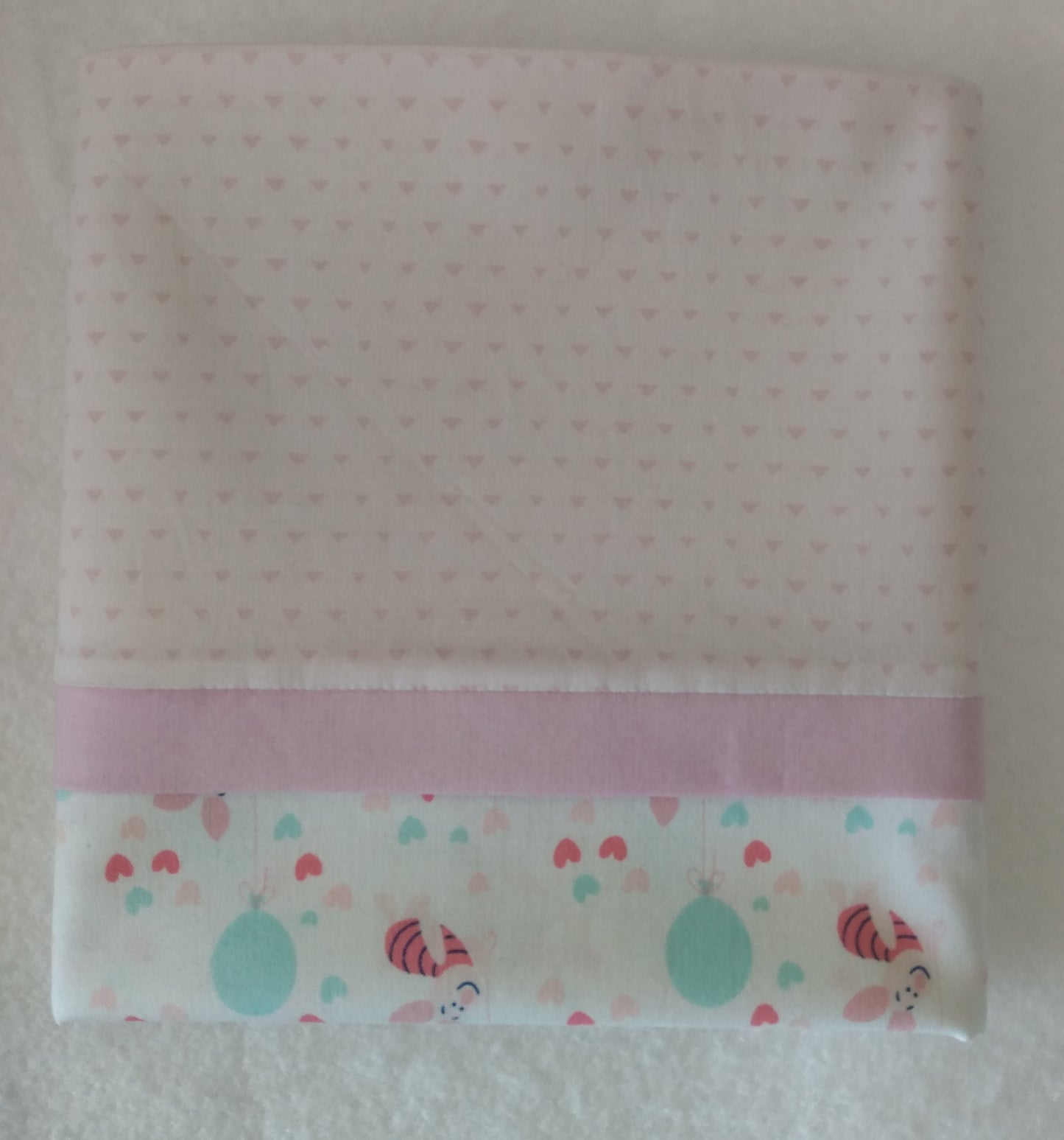 100% Cotton Pillowcase Piglet Balloons