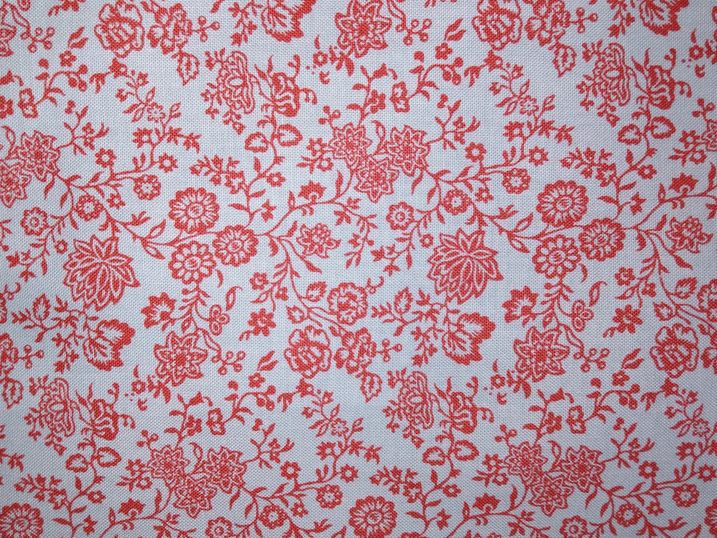 Napkins 100% Liberty Print Cotton Red Floral Light Blue 16 by 16 Dinner