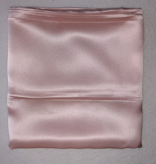 100% Mulberry Silk Charmeuse Pillowcase Pink