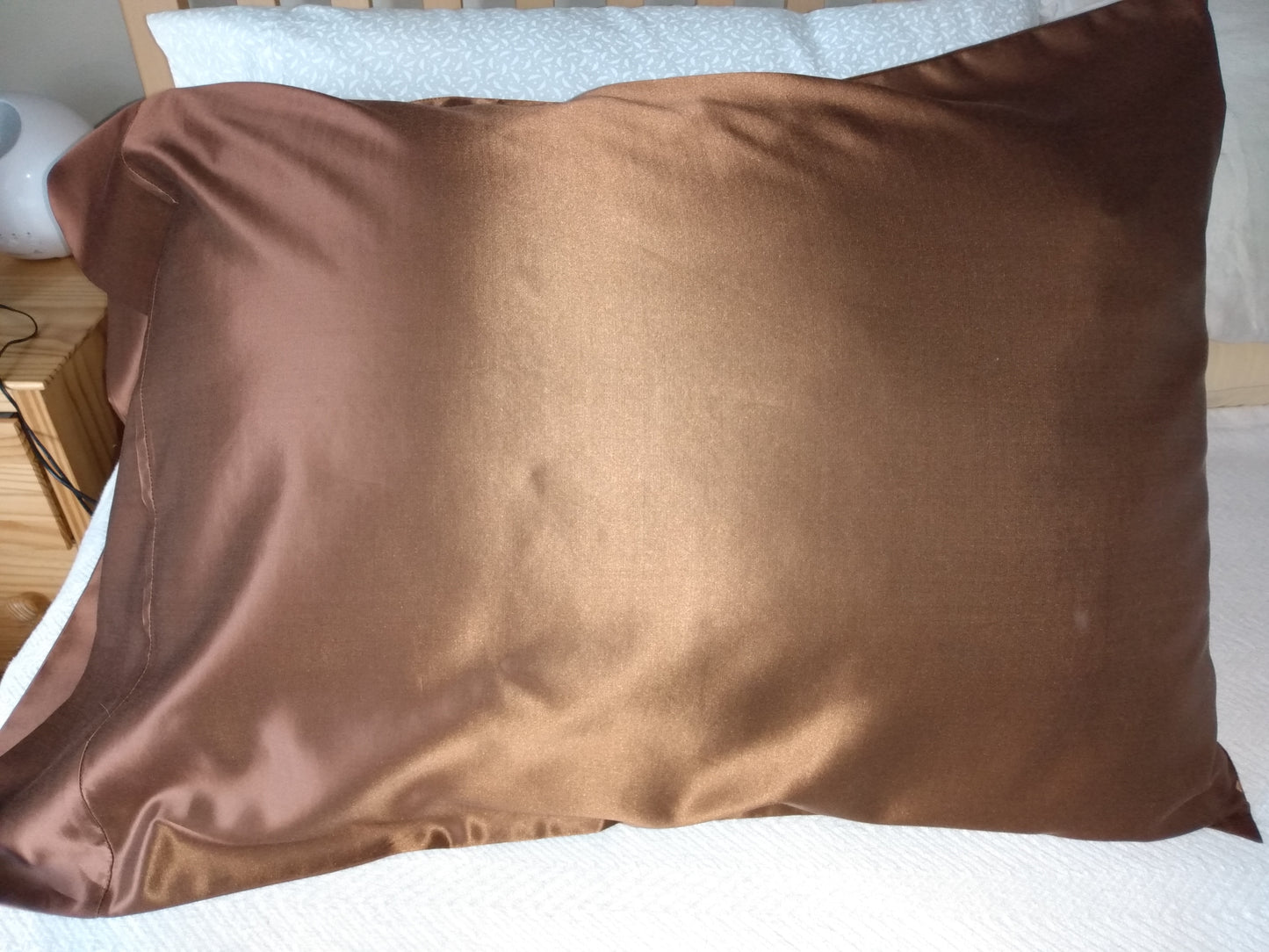 50% Cotton/ 50% Silk Pillowcase Coffee