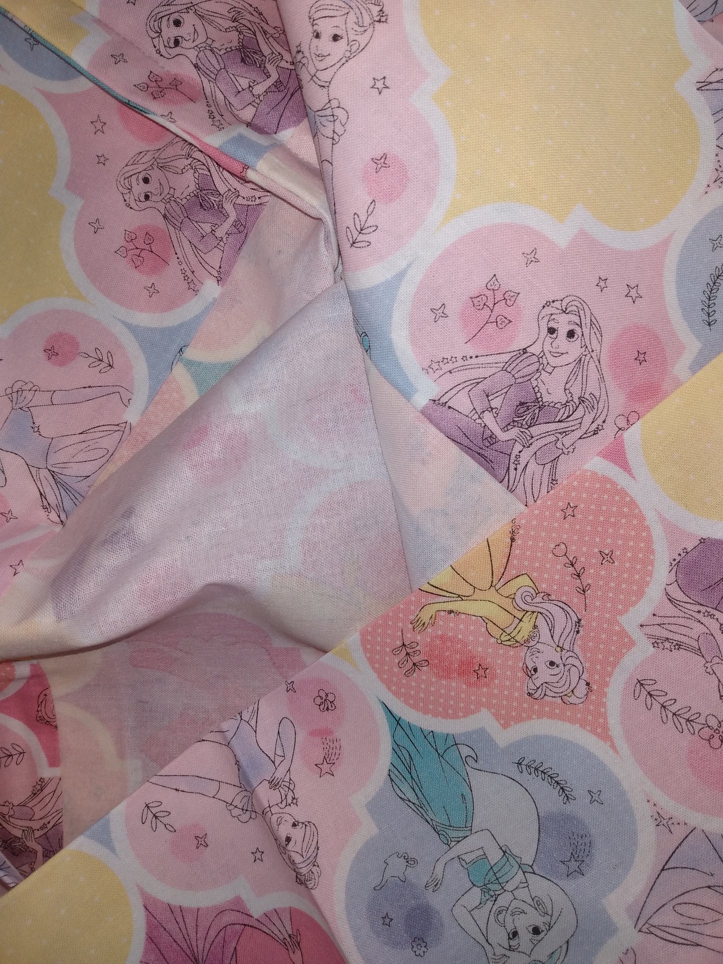 100% Cotton Pillowcase Disney Princesses