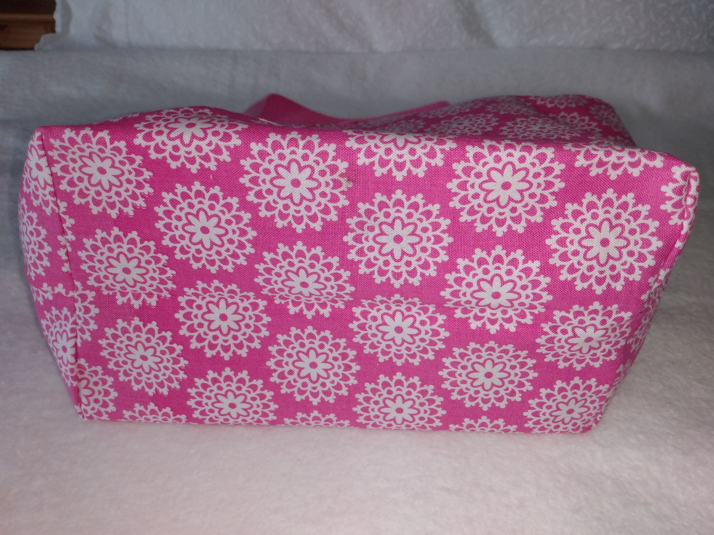 Lunch Bag Pink Floral Mandala