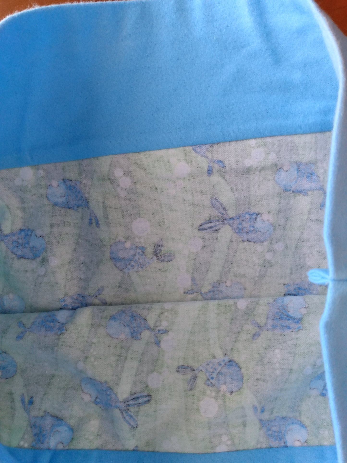 100% Cotton Pillowcase Fish Flannel