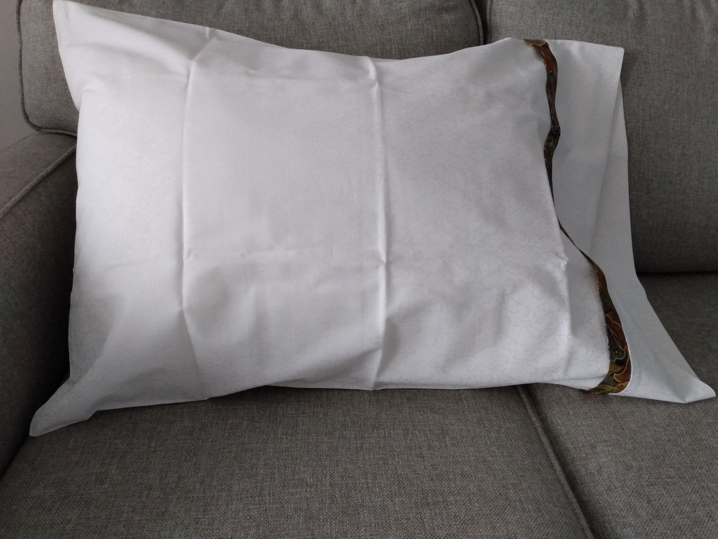 100% Cotton Pillowcase White Copper